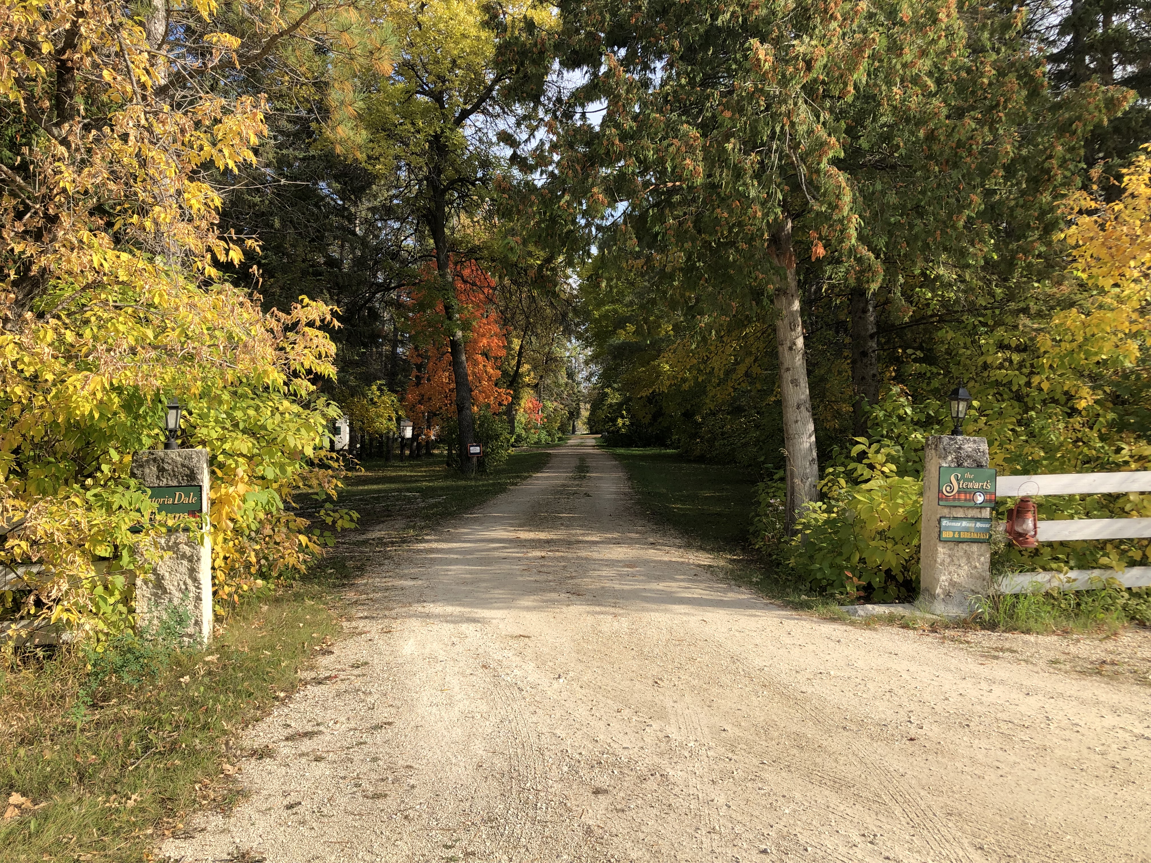 entrance to B&B