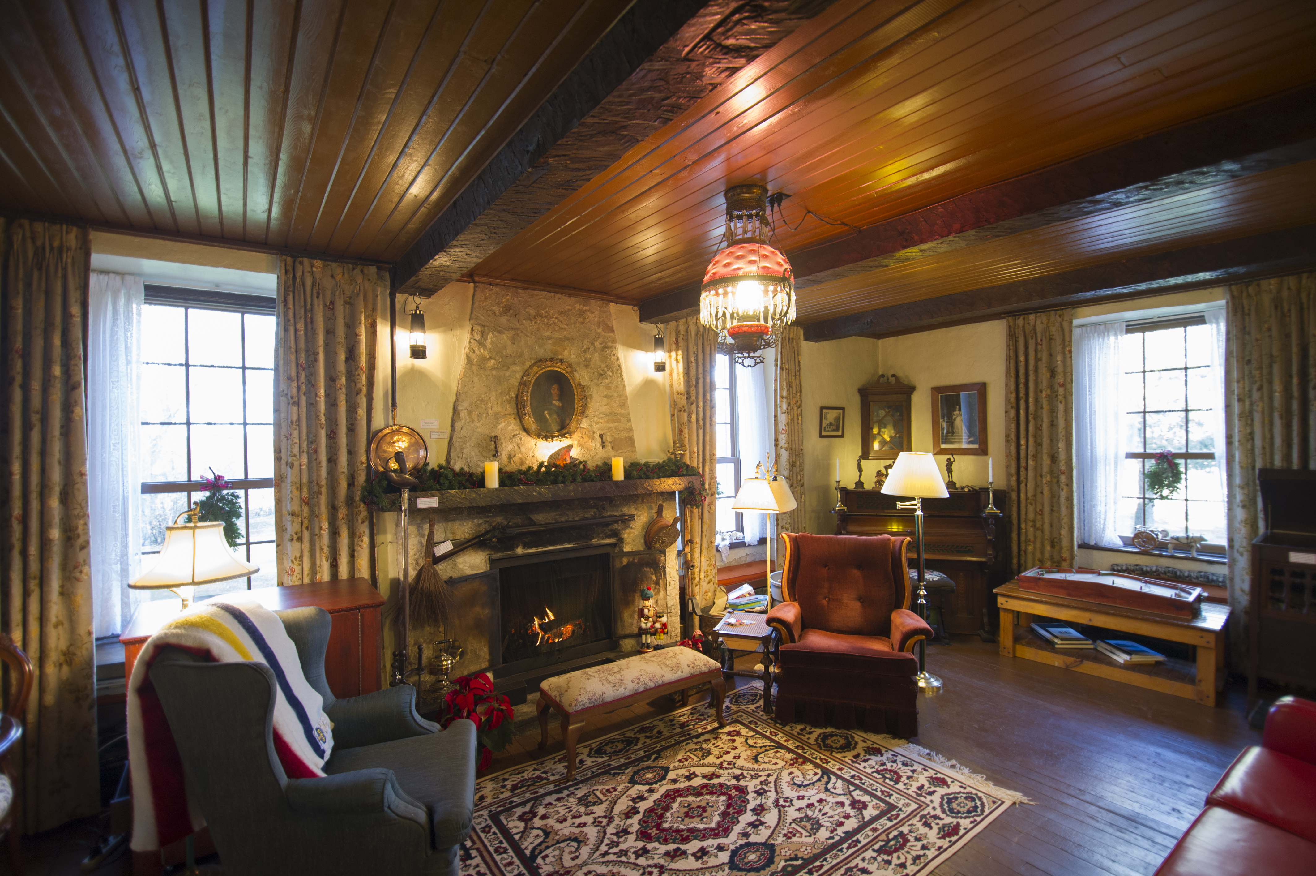 Thomas Bunn House living room.