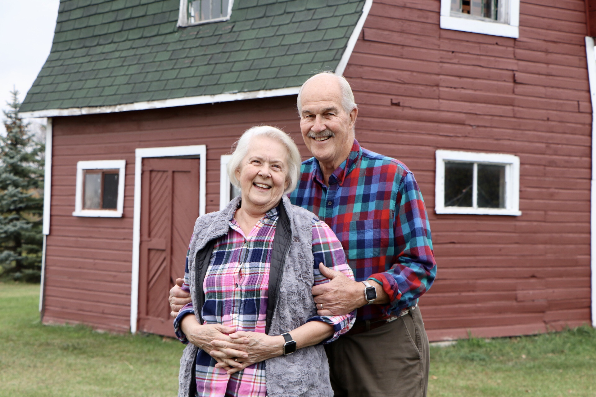 Bev and Fraser Stewart, hosts of Thomas Bunn House B&B.