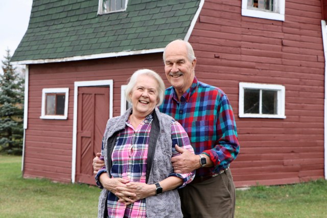 Bev and Fraser Stewart, hosts of Thomas Bunn House B&B.