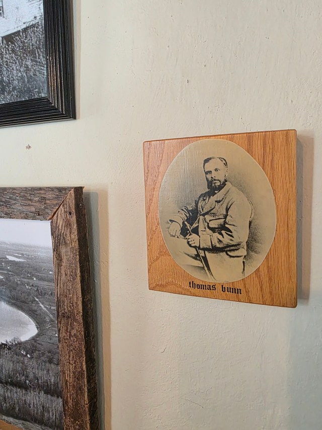 Thomas Bunn photo in Manitoba heritage site.